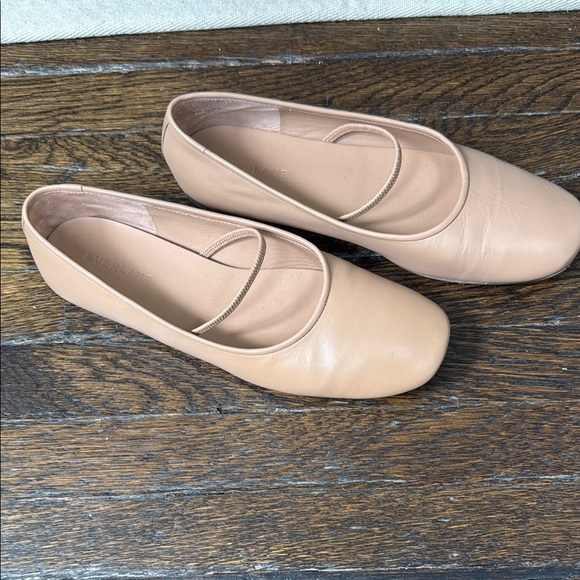 Everlane Day Glove Mary Janes Blush Tan Women's Flats - Picture 2 of 7